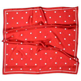 Sneaky Fox Paloma Silk Tørklæde, Tomato